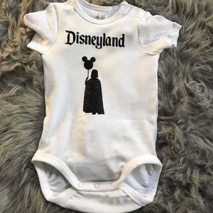 Star Wars inspired onesie.